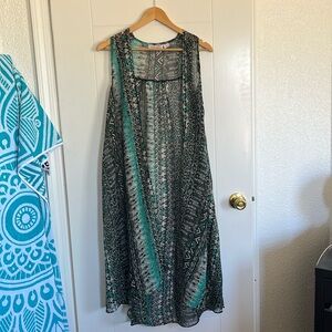 Pink Cattlelac cardigan vest